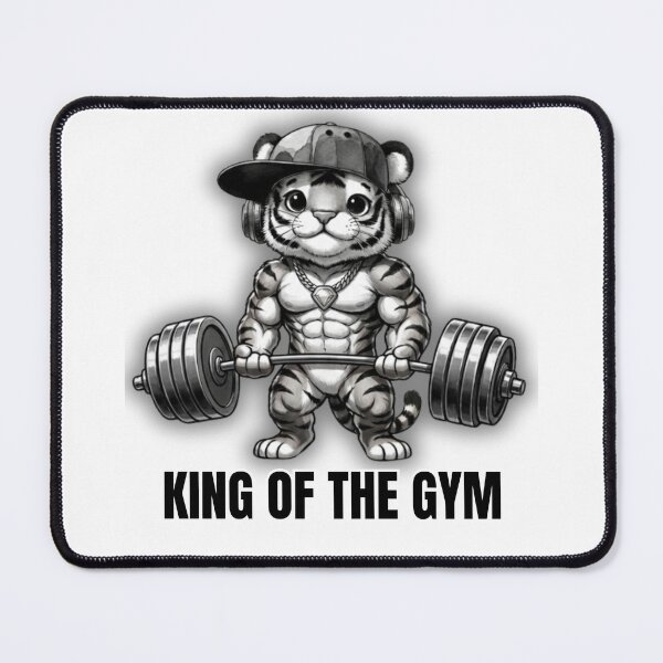 Item preview, KING OF THE GYM - White and Black Edition designed and sold by M.Store.