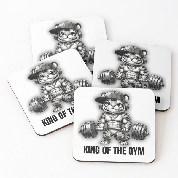 Item preview, KING OF THE GYM - White and Black Edition  designed and sold by M.Store.