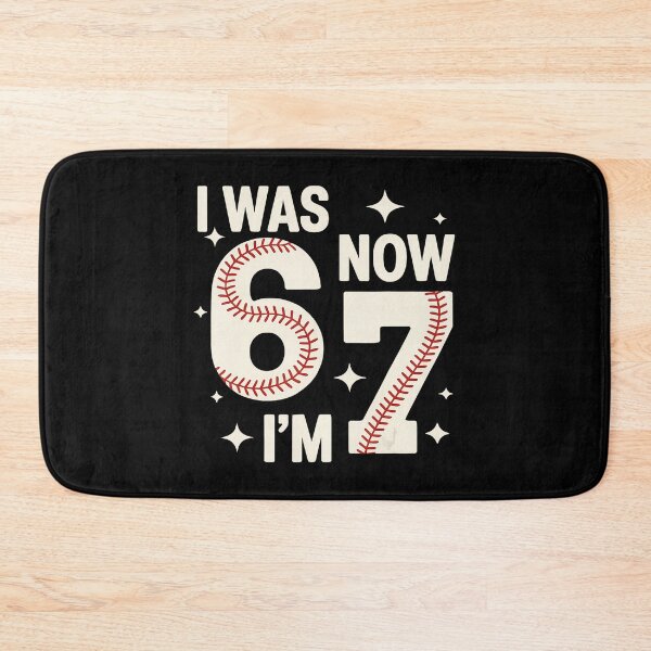 Item preview, I Was 6 Now I’m 7 Baseball Birthday Funny designed and sold by miaa-artistshop.