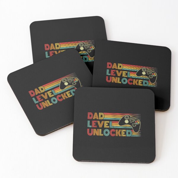 Item preview, Dad Level Unlocked Gamer Dad Funny Retro Gaming designed and sold by FGTV2021.
