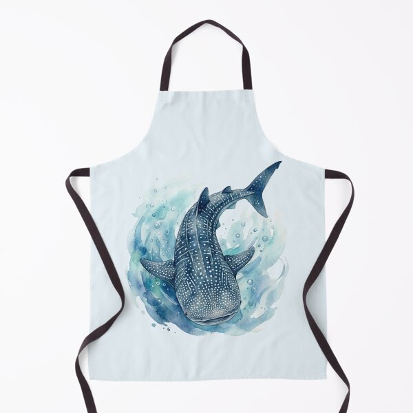 Item preview, Whale shark Top View Watercolor Splash designed and sold by Wennebabs.
