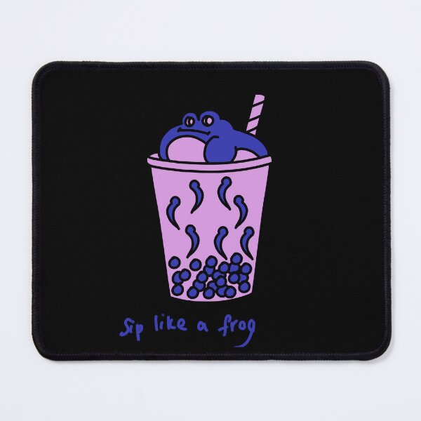 Item preview, Sip Like a Frog Deep Blue Boba designed and sold by J-Mindful.