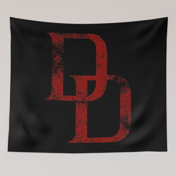 Item preview, Vintage Daredevil Logo Distressed designed and sold by archiwyzardArt.
