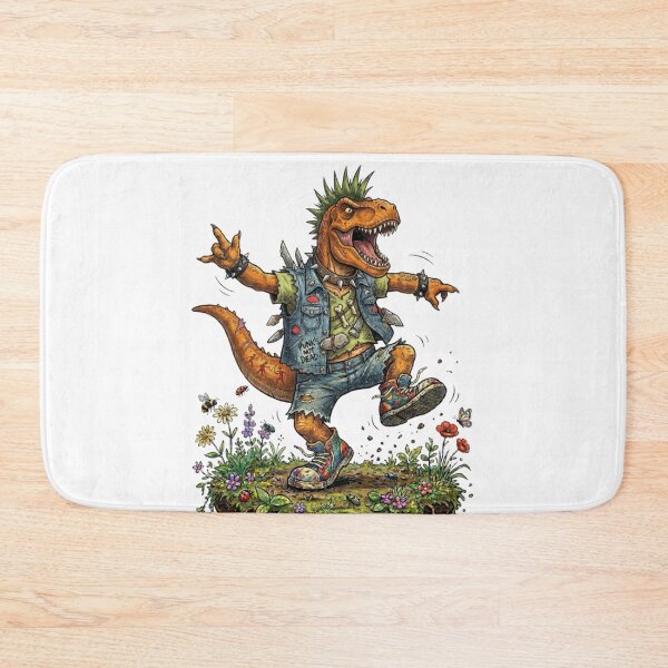 Item preview, The rock-and-roll dinosaur. designed and sold by PP&RAINBOW SHOP.