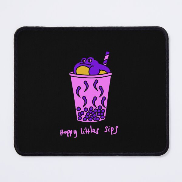 Item preview, Happy Little Sips Purple Frog Boba designed and sold by J-Mindful.