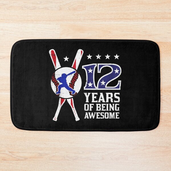 Item preview, 12 Years of Being Awesome Baseball 12th Birthday designed and sold by miaa-artistshop.