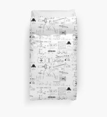 General Physics 2, #GeneralPhysics, #General, #Physics, #Electromagnetism, #Thermodynamics, #AtomicPhysics, #NuclearPhysics, #WavePhysics, #Mechanics, #RelativisticTheory, #Fluids, #Hydrodynamics Duvet Cover