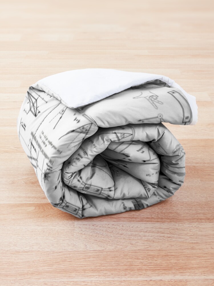 Alternate view of General Physics 2, #GeneralPhysics, #General, #Physics, #Electromagnetism, Thermodynamics, AtomicPhysics, NuclearPhysics Comforter