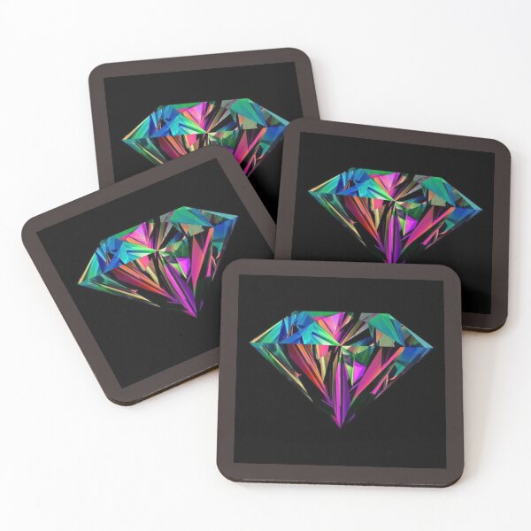 Item preview, Colorful spectrum prism diamond designed and sold by NivyasArtistry.