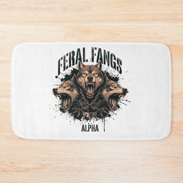 Item preview, Feral Fangs - Alpha Wolves designed and sold by LittleLoopArt.