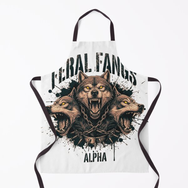 Item preview, Feral Fangs - Alpha Wolves designed and sold by LittleLoopArt.