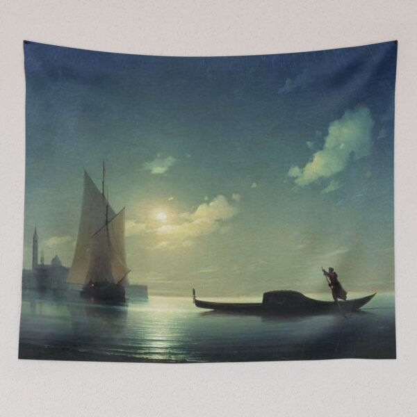 Item preview, Gondolier at Sea by Night designed and sold by SharonTheFirst.