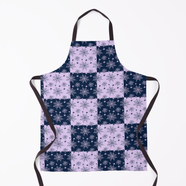 Item preview, Dark blue and light lilac interchange web pattern designed and sold by serenebookworm.