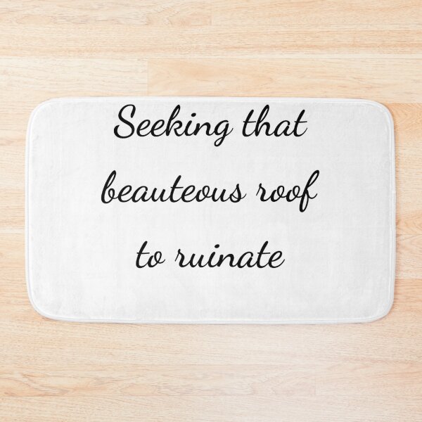 Item preview, "Seeking that beauteous roof to ruinate" - handwriting black designed and sold by ariksworld.