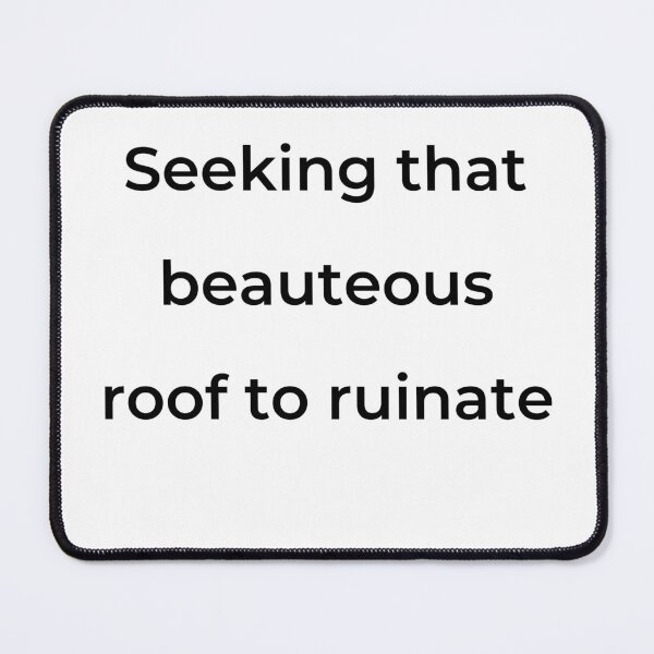 Item preview, "Seeking that beauteous roof to ruinate" - print black designed and sold by ariksworld.