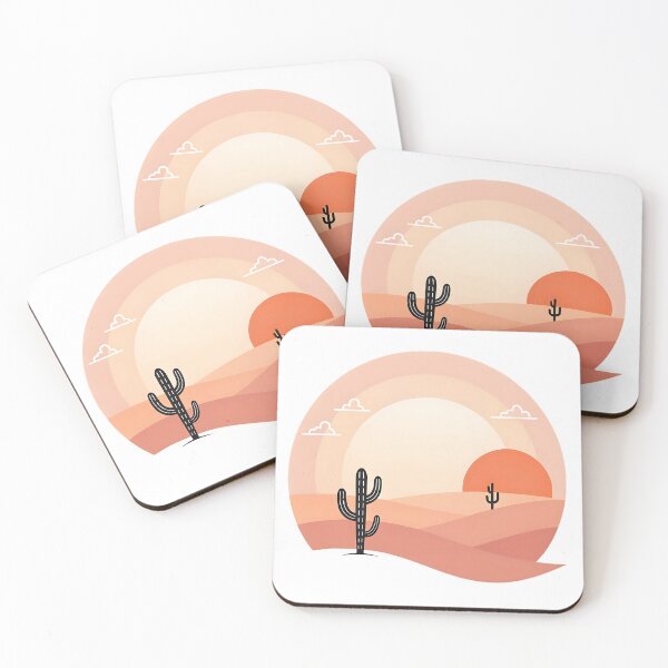 Item preview, Tiny Desert Sunset designed and sold by Neural-canvas.