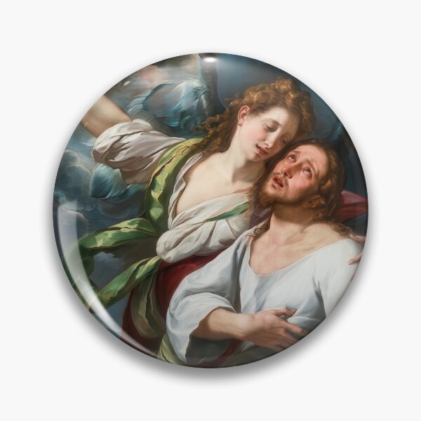 Item preview, Agony in the Garden Procaccini Baroque Religious Painting designed and sold by TheSoulOfArt.