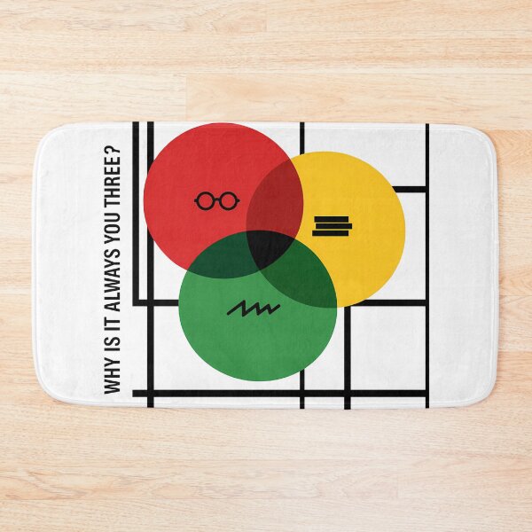 Item preview, Bauhaus Trio Minimalist Abstract Quote Shirt designed and sold by agearb.