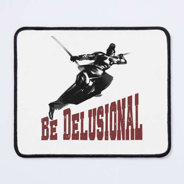 Item preview, Be Delusional motivation tee designed and sold by Sberry8888.