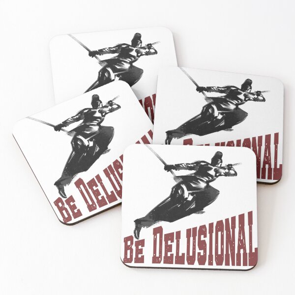 Item preview, Be Delusional motivation tee designed and sold by Sberry8888.