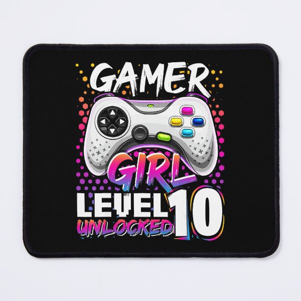 Item preview, Gamer Girl Level 10 Unlocked Birthday Gaming designed and sold by FGTV2021.