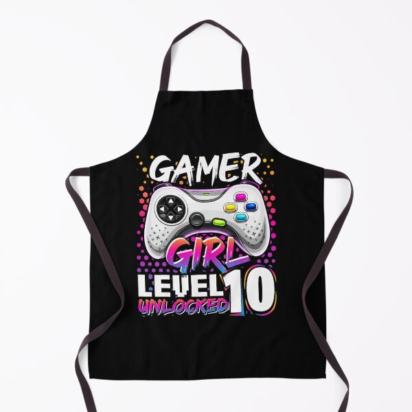Artikelvorschau, Gamer Girl Level 10 freigeschaltet Geburtstags-Gaming entworfen und verkauft von FGTV2021.
