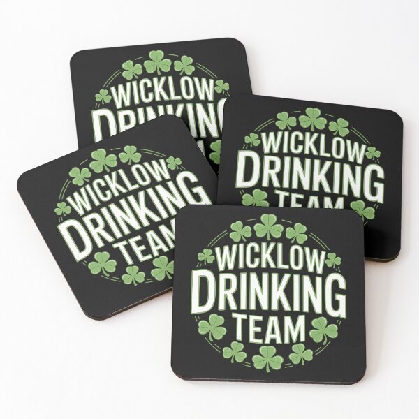 Item preview, St Patrick's Day Drinking Wicklow Ireland Eire designed and sold by Moon-Ape.