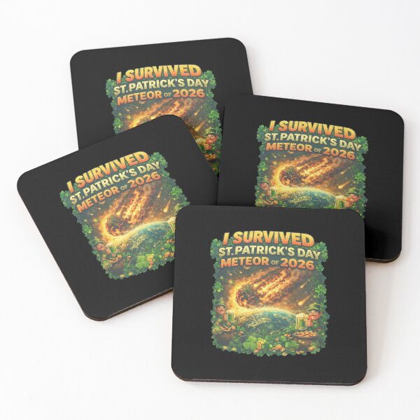 Item preview, I Survived The St. Patrick's Day Meteor designed and sold by anselmnacht.