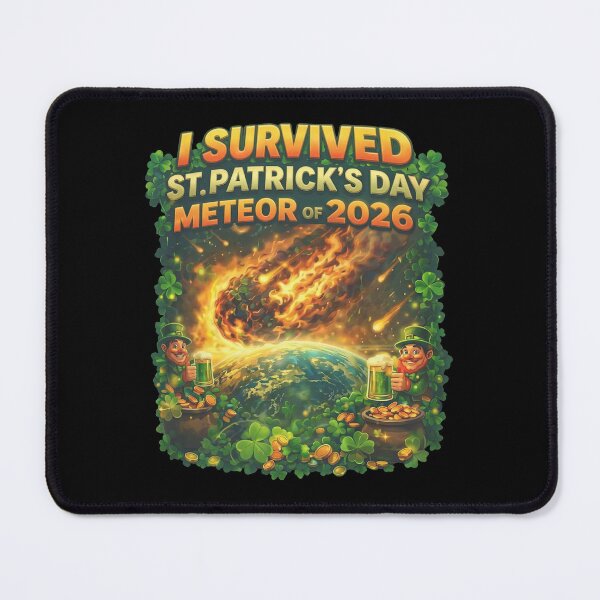 Item preview, I Survived The St. Patrick's Day Meteor designed and sold by anselmnacht.