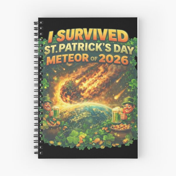 Item preview, I Survived The St. Patrick's Day Meteor designed and sold by anselmnacht.