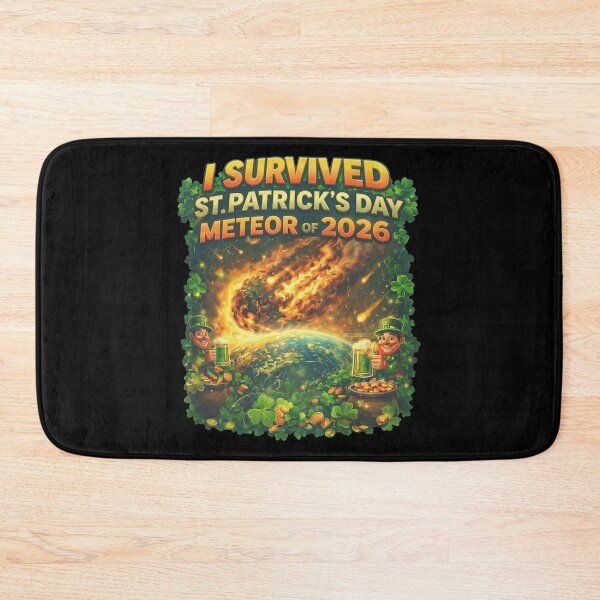 Item preview, I Survived The St. Patrick's Day Meteor designed and sold by anselmnacht.
