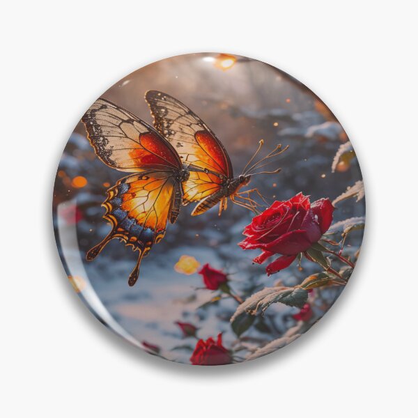 Item preview, Butterfly Rose Art designed and sold by BeautifulVirtues.