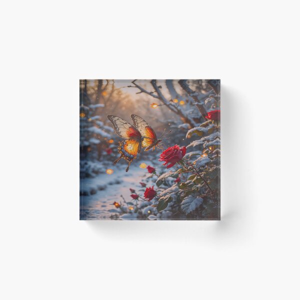 Item preview, Butterfly Rose Art designed and sold by BeautifulVirtues.