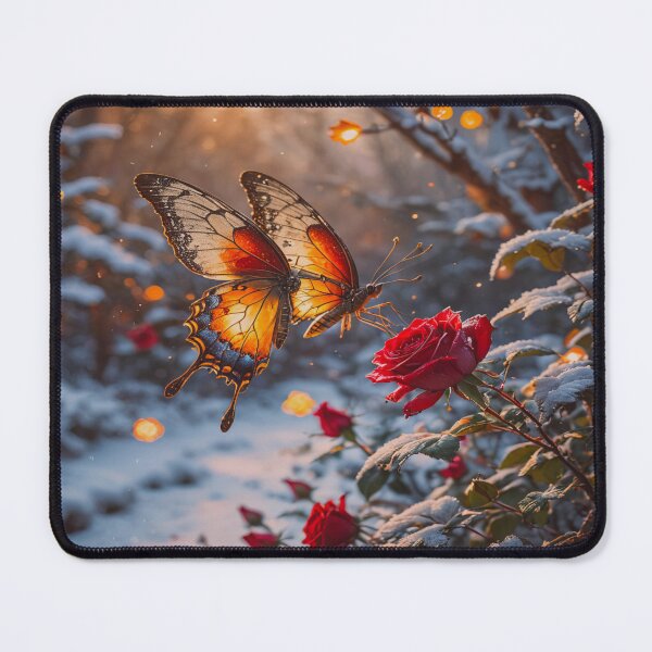 Item preview, Butterfly Rose Art designed and sold by BeautifulVirtues.