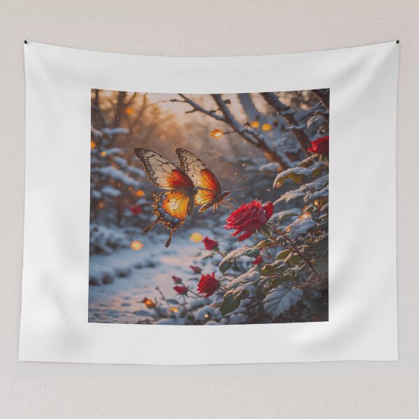Item preview, Butterfly Rose Art designed and sold by BeautifulVirtues.