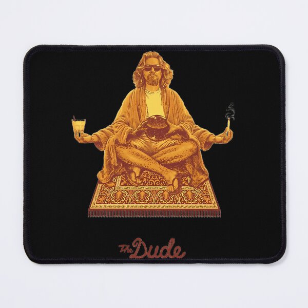 Item preview, Jeffrey The Dude Budha The Big Lebowski Meme designed and sold by CMSenseiStore.