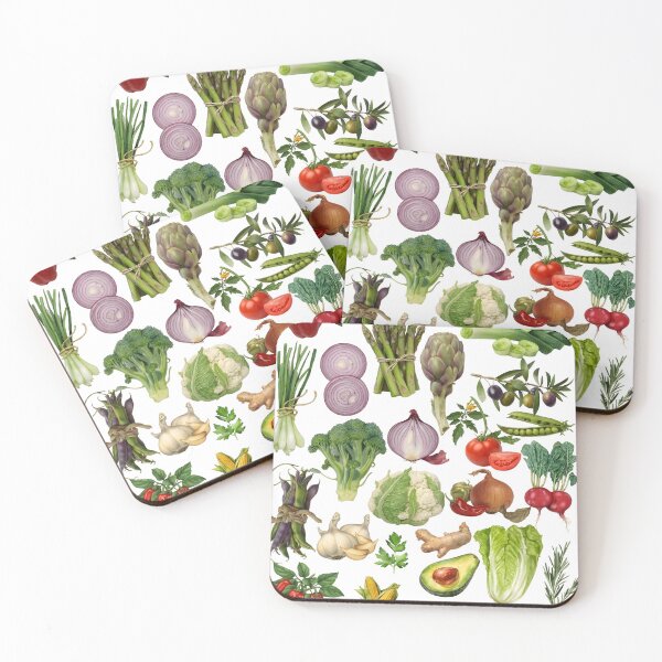 Item preview, Detailed Harvest of Fresh Organic Garden Vegetables designed and sold by PholPol1959.