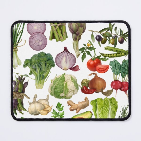 Item preview, Detailed Harvest of Fresh Organic Garden Vegetables designed and sold by PholPol1959.