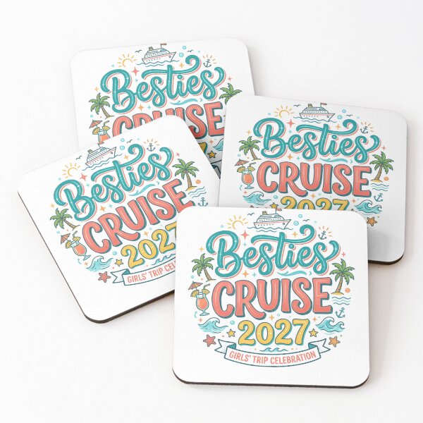 Item preview, Besties Cruise 2027 Girls Trip Friends Cruising Vacation Ocean Adventure designed and sold by NADIASHOP86.
