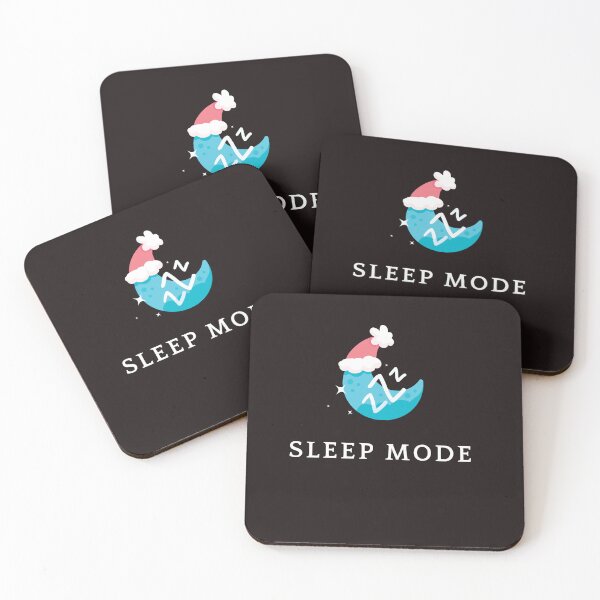 Item preview, Sleep Mode | Rest & Recharge | Cute Minimal Night Aesthetic designed and sold by NeonGrain.