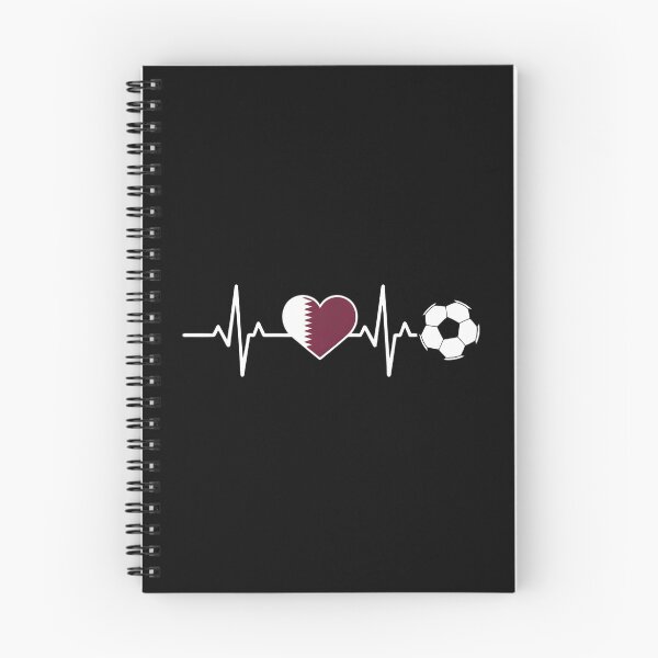 Item preview, Qatar Football Heartbeat designed and sold by dudelinart.