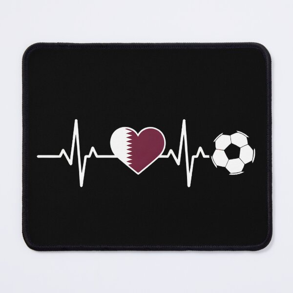 Item preview, Qatar Football Heartbeat designed and sold by dudelinart.