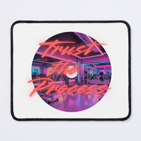 Item preview, Gym is Therapy - Trust the Process designed and sold by EchoPrint84.