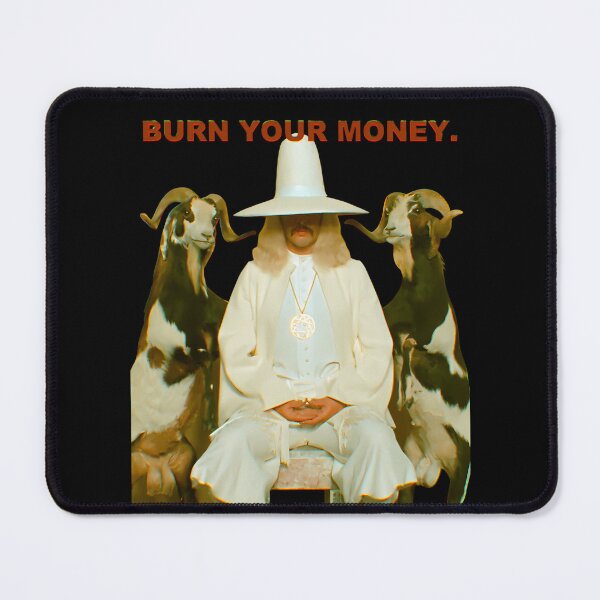 Item preview, The Holy Mountain Burn Your Money Alejandro designed and sold by CMSenseiStore.