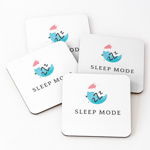 Item preview, Sleep Mode | Rest & Recharge | Minimal Cozy Aesthetic (Light Version) designed and sold by NeonGrain.