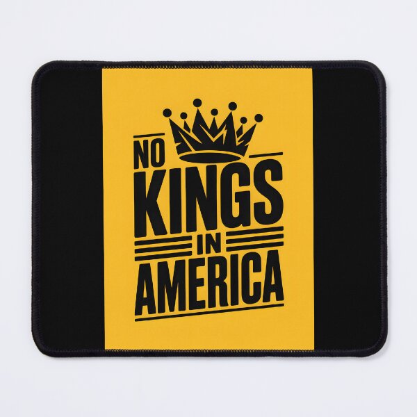 Item preview, No Kings In America Since 1776 - Protest Democracy designed and sold by LEOdesignerArt.