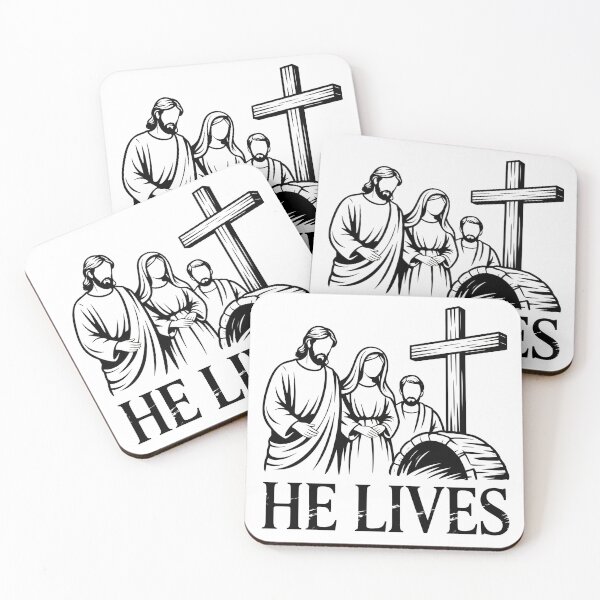 Item preview, He Lives Christian Easter Resurrection Cross Empty Tomb Shirt designed and sold by WearVerse440.