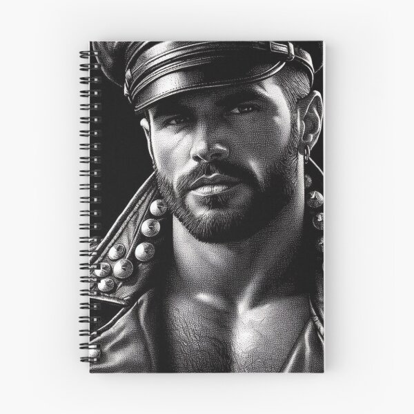 Item preview, Gay Leather Daddy Heat Defiant Currency Tom of Finland Tribute Gay Pride Graphic Design designed and sold by ItsAKinkThing.