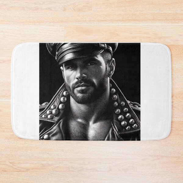 Item preview, Gay Leather Daddy Heat Defiant Currency Tom of Finland Tribute Gay Pride Graphic Design designed and sold by ItsAKinkThing.
