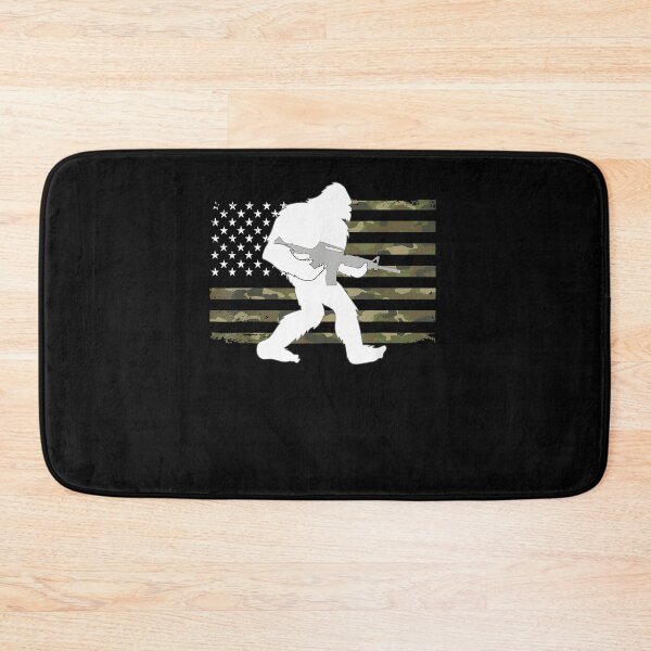 Item preview, Bigfoot Gun Owner Camo US American Flag Sasquatch designed and sold by Boutkimaewab.